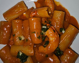 Foto del paso 7 de la receta: Rigattoni en salsa de gambitas rojas