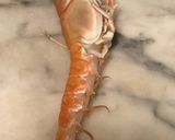 Foto del passaggio 1 della ricetta Scampi alla busara bianca/con pasta