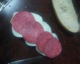 Foto del paso 1 de la receta Bocadillo de queso tierno y salami