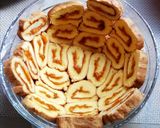 Barackos Charlotte torta recept fázis 4 fotója