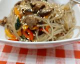 Japchae marhahússal recept fázis 8 fotója