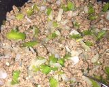 Foto del paso 2 de la receta: Empanadas Caseras y al Horno: Masa Integral - Relleno de Carne, Morrón Verde, Cebolla y Huevo