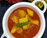 रसदार आलू टमाटर की सब्जी रेसिपी चरण 8 फोटो