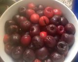 Une image de l'étape 2 de Cake 🍰aux cerises 🍒 sans sucre.