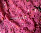 A picture of step 1 of Beetroot cutlet.
