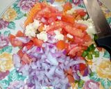 A picture of step 1 of Egg Roll# author's marathon.