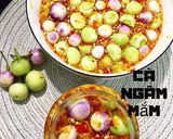 Hình bước làm 3 của món Cà ngâm mắm