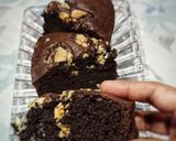 A picture of step 7 of Moist Chocolate Cake.