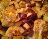 Morgh-va-Aloo(chicken with plums) recipe step 8 photo