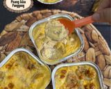 Foto langkah ke 4 dari resep Puding Pisang Susu Panggang.