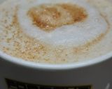 A picture of step 3 of Latte Flat White Coffee (without machine / on gas).