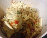 รูปขั้นตอนการทำที่ 7 ของ ข้าวกล้องผัดอกไก่ยอ Low Fat สมุนไพร