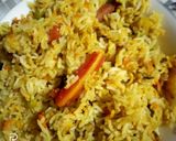 A picture of step 3 of Mix vegetable dum biryani.