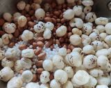 A picture of step 1 of Makhana sabudana tikki.