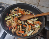 Foto del paso 2 de la receta: Hojaldre de berenjena, atún y calabacín