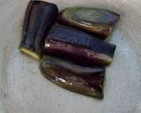 Foto langkah ke 1 dari resep Pecel Santan Terong Tempe.