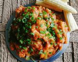 A picture of step 5 of Baby Corn Manchurian.