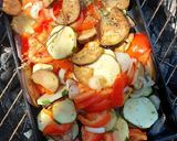 Une image de l'étape 5 de Légumes du soleil au barbecue.