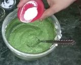 A picture of step 6 of Tri Color Dhokla.