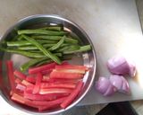 A picture of step 1 of Tricolour Beauty.