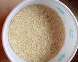 A picture of step 19 of Yummy makkhan wali moong ki daal with zeera rice.