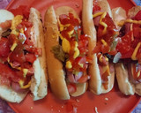 Foto del paso 5 de la receta: Hot dogs al estilo chilangense.😊