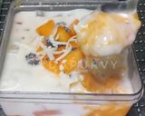 Foto langkah ke 6 dari resep CREAMY MILK MANGO 2 in1 tanpa susu evaporasi.