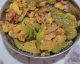 आलू शिमला मिर्च (Aloo shimla mirch recipe in hindi) रेसिपी चरण 8 फोटो