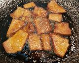 A picture of step 3 of Elephant Yam Fry.