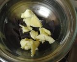 A picture of step 1 of Walnut Chocolate Brownie without egg.