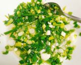 Hình bước làm 1 của món Chuối nướng mỡ hành