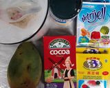 Foto langkah ke 1 dari resep Puding Mangga Coklat.