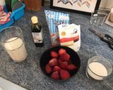 Foto del paso 1 de la receta: Panna cotta 🍮🍓