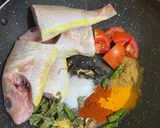 A picture of step 1 of Kilimeen Curry.