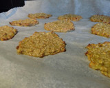 Foto del paso 3 de la receta: Galletas de avena y plátano rellenas de Nutella casera