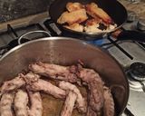Foto del paso 1 de la receta: Cuellos de pollo de la abuela