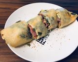 培根起司蔥蛋蛋餅的食譜步驟2照片