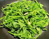 炒龍鬚菜的食譜步驟4照片