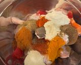 A picture of step 2 of Tandoori Chicken Legs.