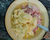 Foto del paso 4 de la receta: Quiche de quesos y lomito ahumado