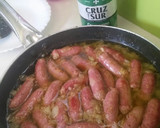 Foto del paso 4 de la receta: Salchichas de cerdo con cerveza 🐷 🍻