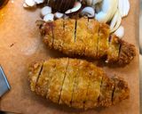 A picture of step 4 of Katsudon.