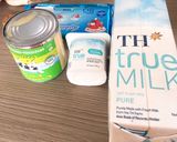 Hình bước làm 1 của món Sữa chua phomai