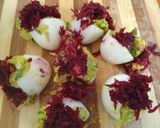 A picture of step 6 of Deviled egg's #teamcontestjoyofcookingladies#Appetizer#festivedi.