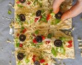 A picture of step 1 of Quick Mini Crackers Nachos.
