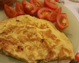 Foto del paso 4 de la receta: Tortilla de ajetes tiernos de la brigada espartana