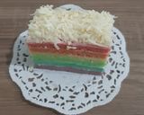 Foto langkah ke 7 dari resep 10. Rainbow Cake Putih Telur.