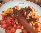 Foto langkah ke 4 dari resep Nasi goreng rendang.