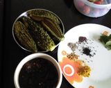 A picture of step 2 of Chat Pata Karela.