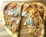 造型雙色義式薄脆披薩pizza 心型披薩的食譜步驟4照片